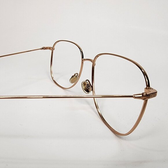New Christian Dior Eye Glasses Gold Color Frames DDB 145 - Picture 9 of 10